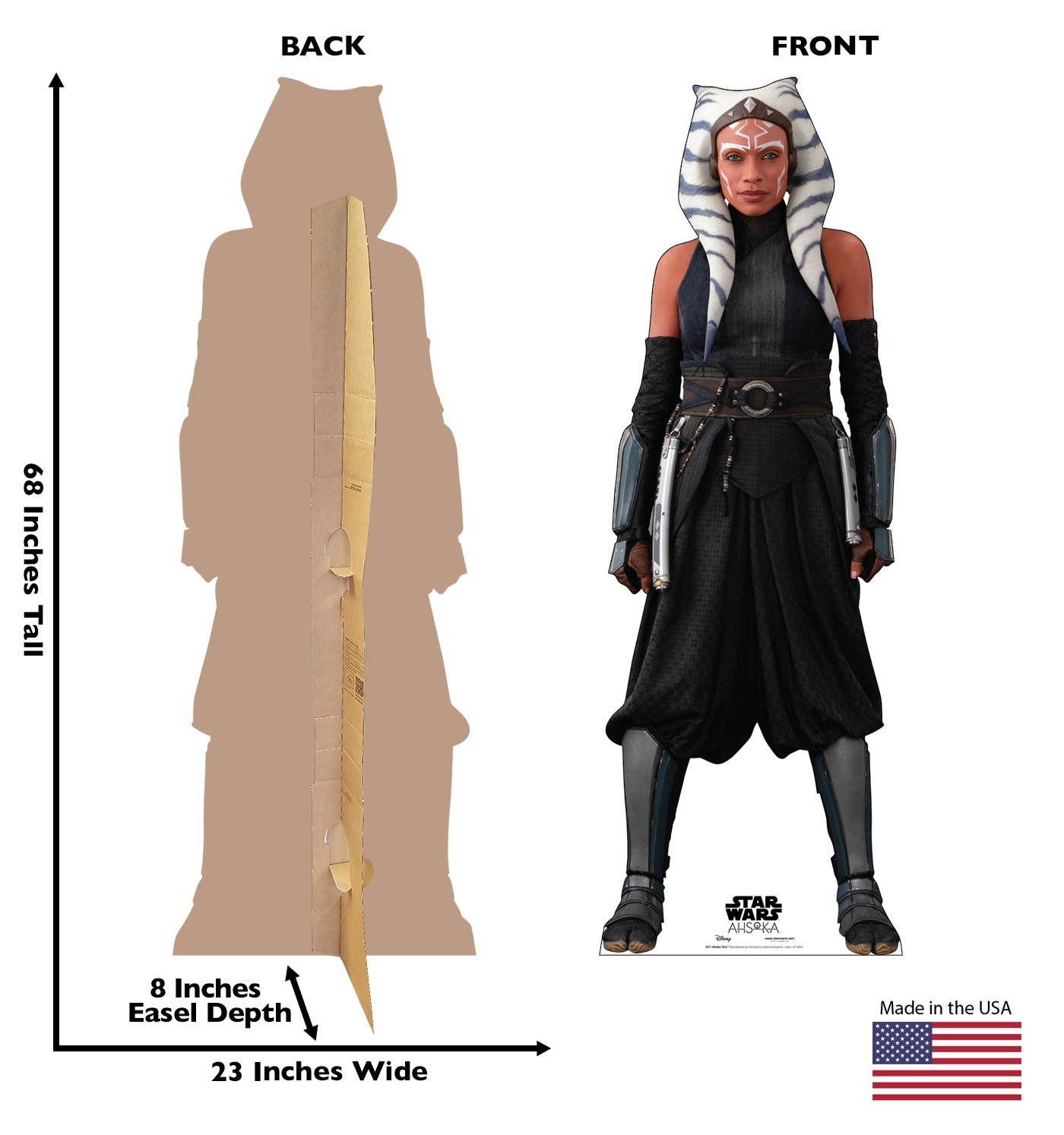Ahsoka Tano Life-Size Cardboard Cutout - All Cutouts