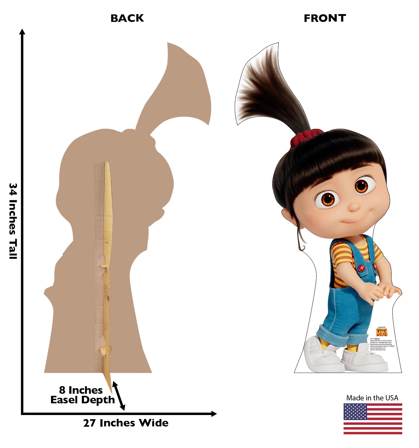 Agnes Life-Size Cardboard Cutout - All Cutouts