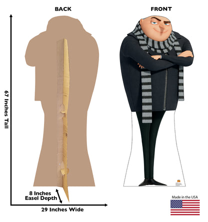 Gru Despicable Me Life-Size Cardboard Cutout - All Cutouts