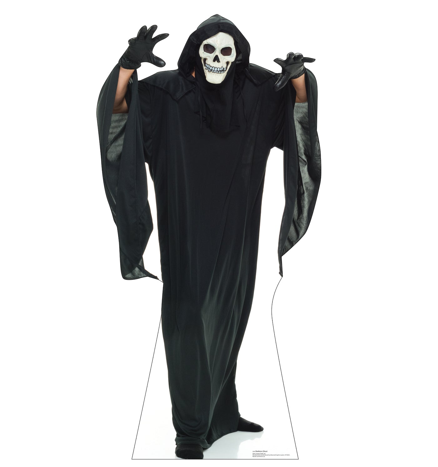 Skeleton Ghost Life-Size Cardboard Cutout - All Cutouts