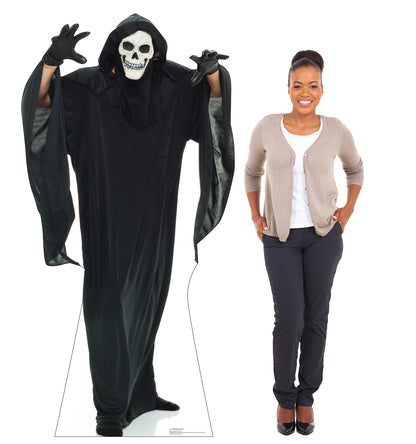 Skeleton Ghost Life-Size Cardboard Cutout - All Cutouts