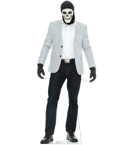 Masked Man in Dinner Jacket Life-Size Cardboard Cutout