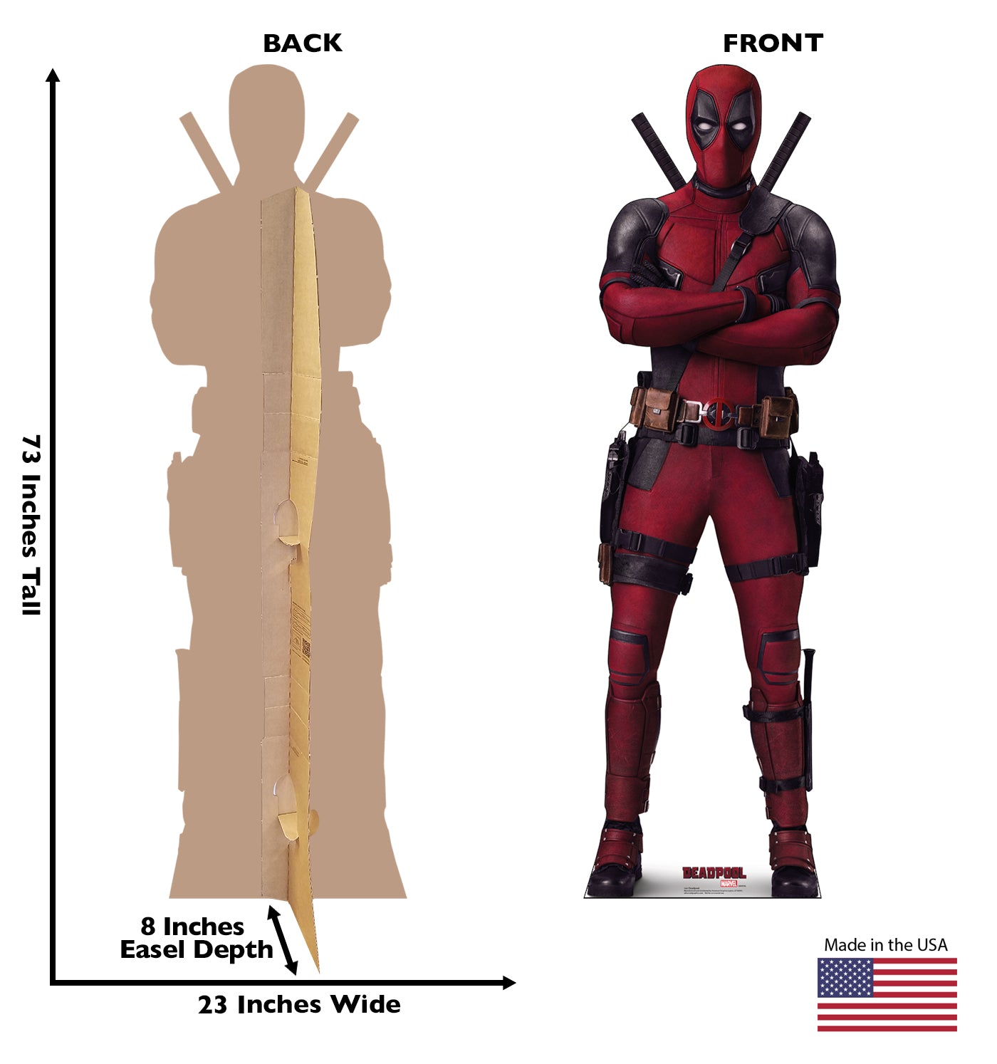 Deadpool Legacy Life-Size Cardboard Cutout - All Cutouts