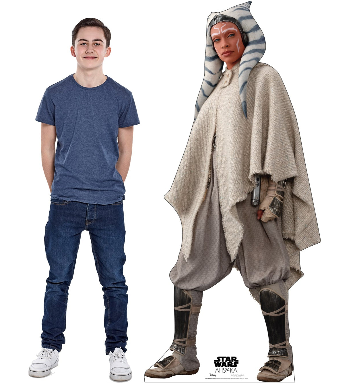 Ahsoka Tano in White Life-Size Cardboard Cutout - All Cutouts