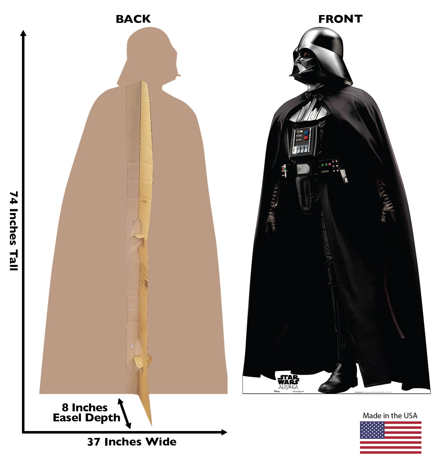 Darth Vader Life-Size Cardboard Cutout - All Cutouts