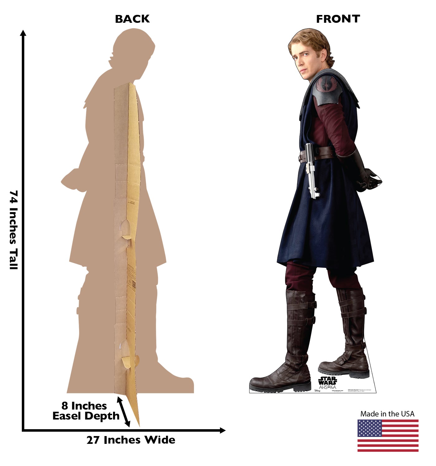 Anakin Skywalker Life-Size Cardboard Cutout - All Cutouts