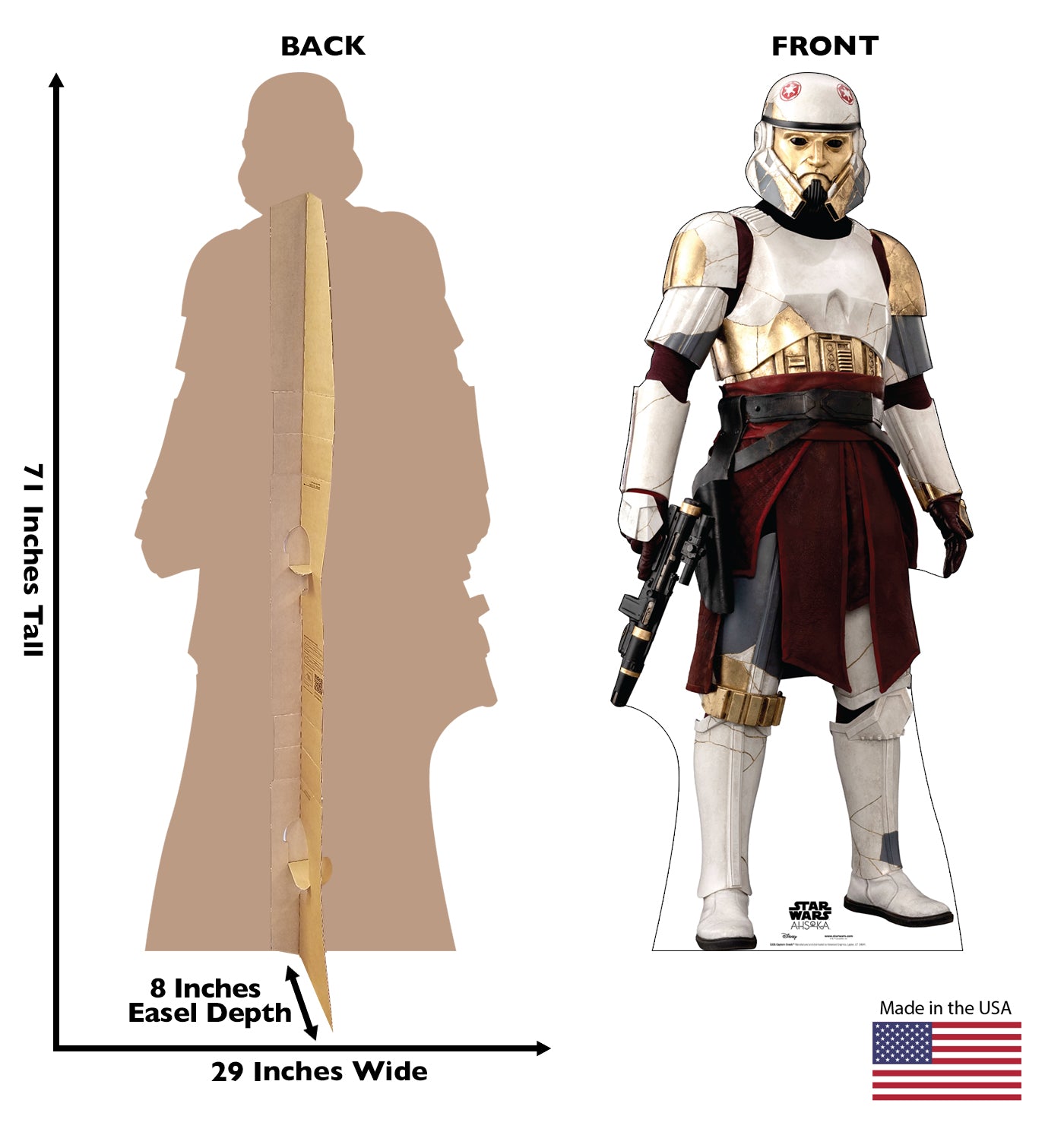 Captain Enoch Life-Size Cardboard Cutout - All Cutouts