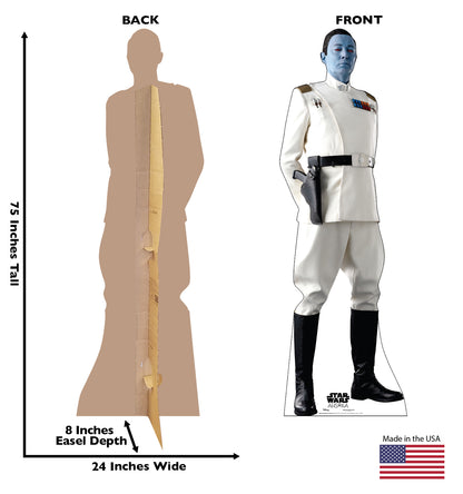 Grand Admiral Thrawn Life-Size Cardboard Cutout - All Cutouts