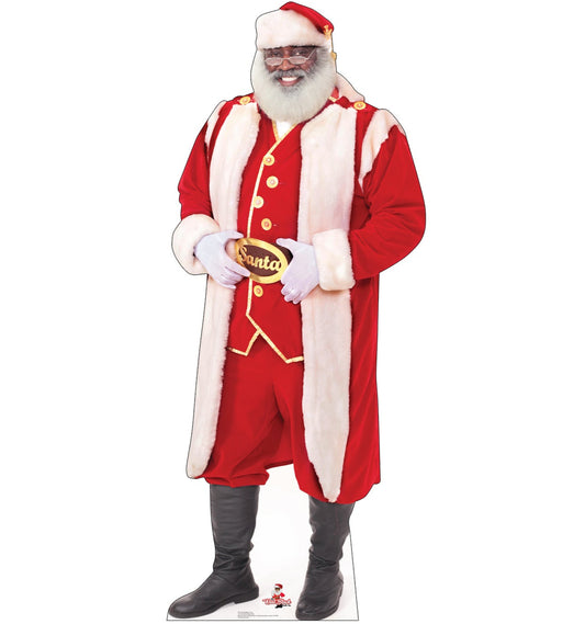 The Real Black Santa Life-Size Cardboard Cutout - All Cutouts