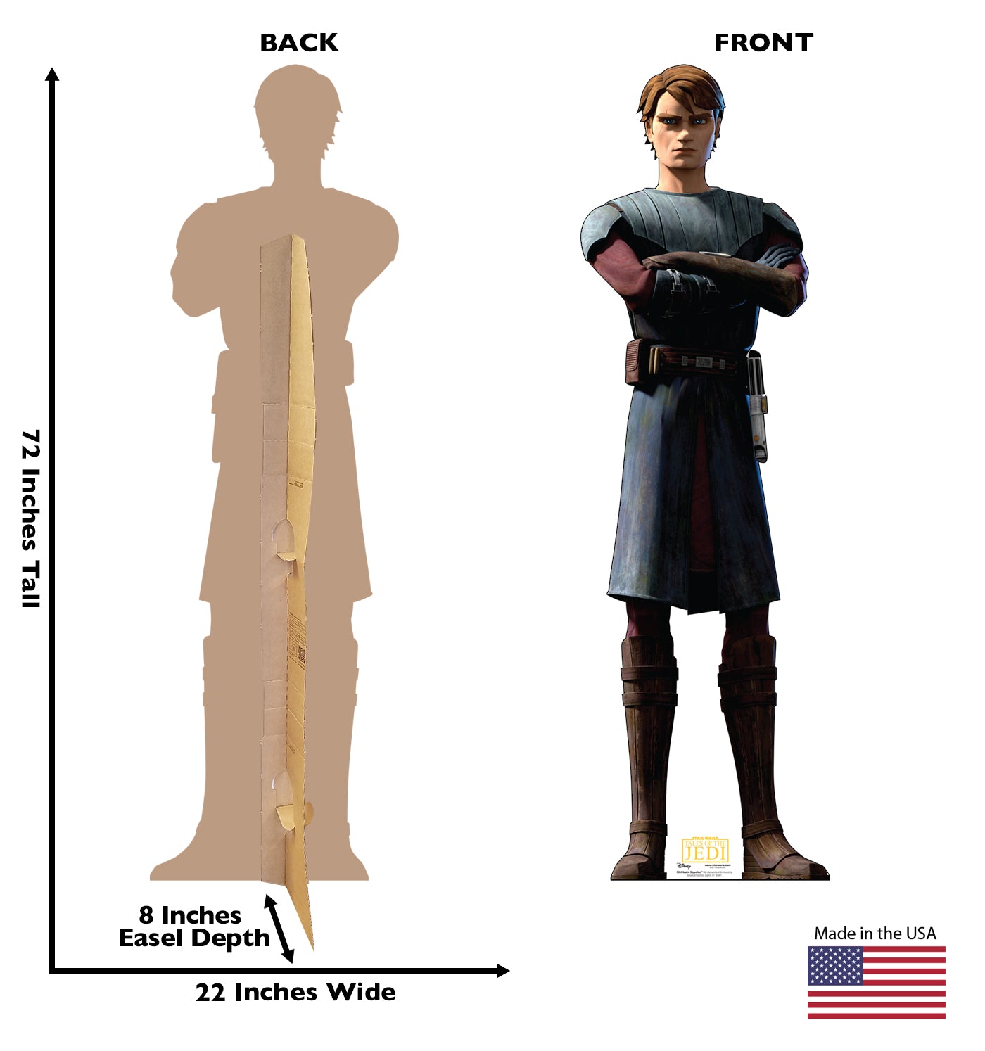 Anakin Skywalker Life-Size Cardboard Cutout - All Cutouts