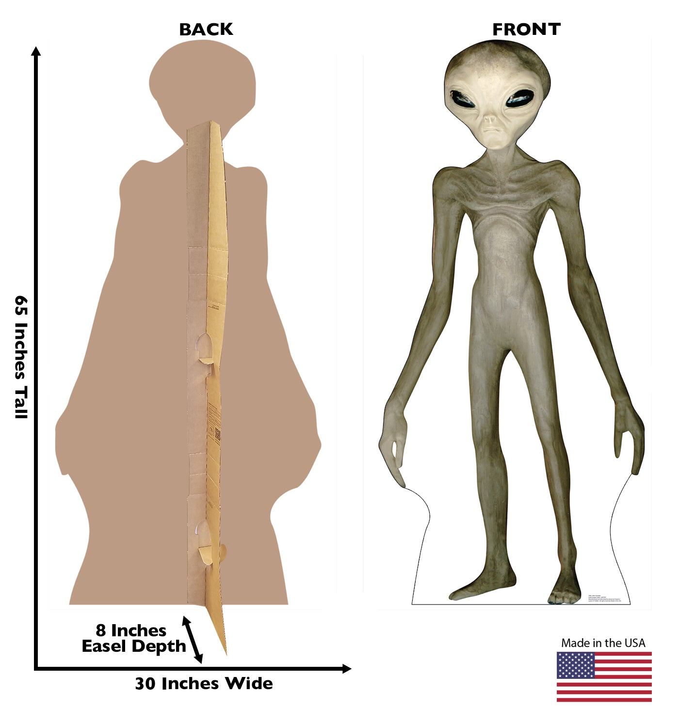 Alien Cardboard Cutout - All Cutouts