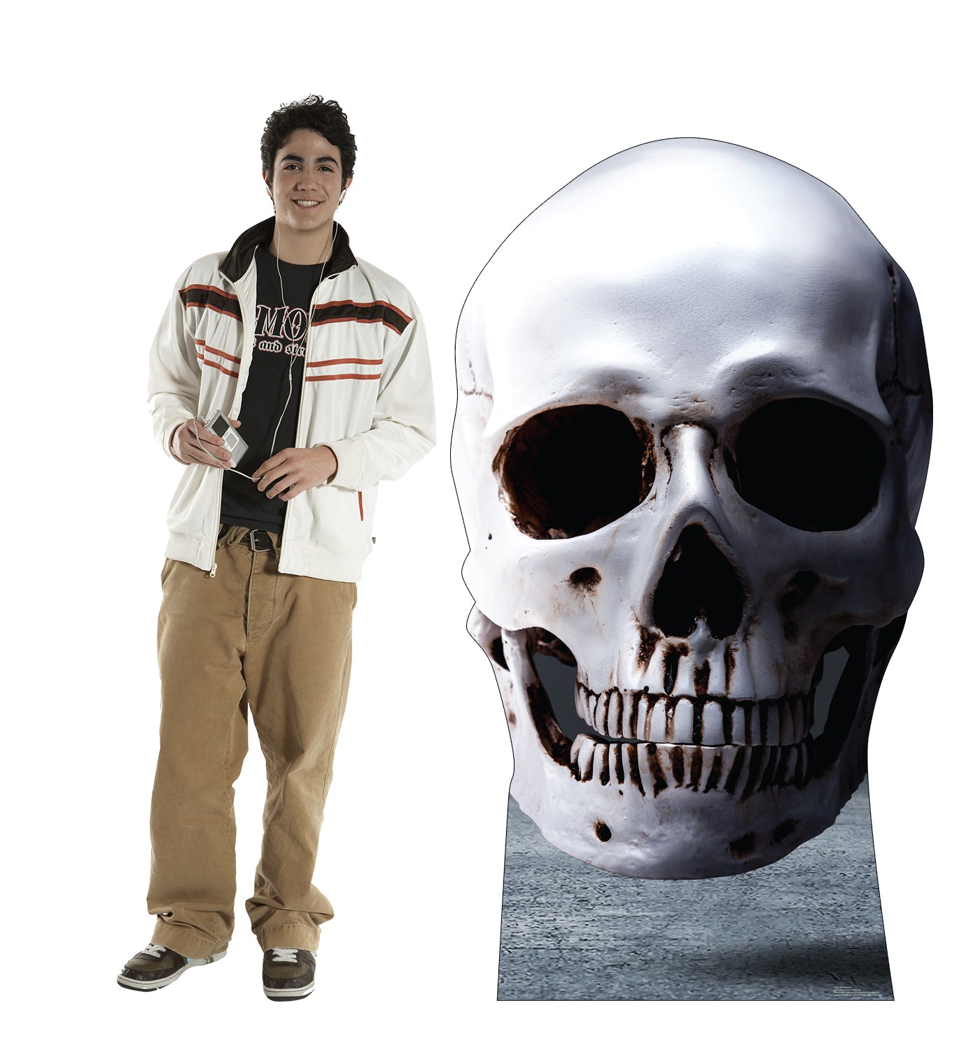 Skull Cardboard Cutout - All Cutouts