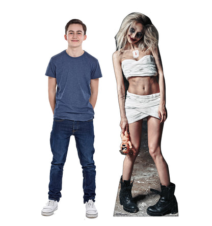 Zombie Woman & Doll Cardboard Cutout - All Cutouts