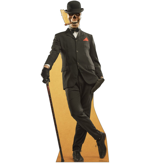 Top Hat Skeleton Cardboard Cutout - All Cutouts