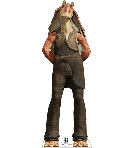 Jar Jar Binks™ Life-Size Cardboard Cutout - All Cutouts