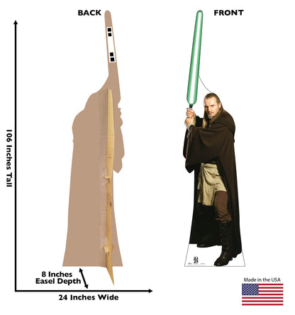 Qui-Gon Jinn™ Life-Size Cardboard Cutout - All Cutouts
