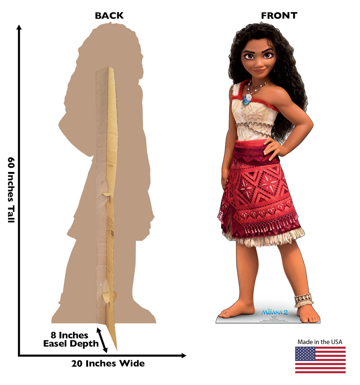 Moana Life-Size Cardboard Cutout - All Cutouts