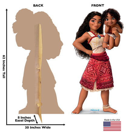 Moana & Simea Life-Size Cardboard Cutout - All Cutouts