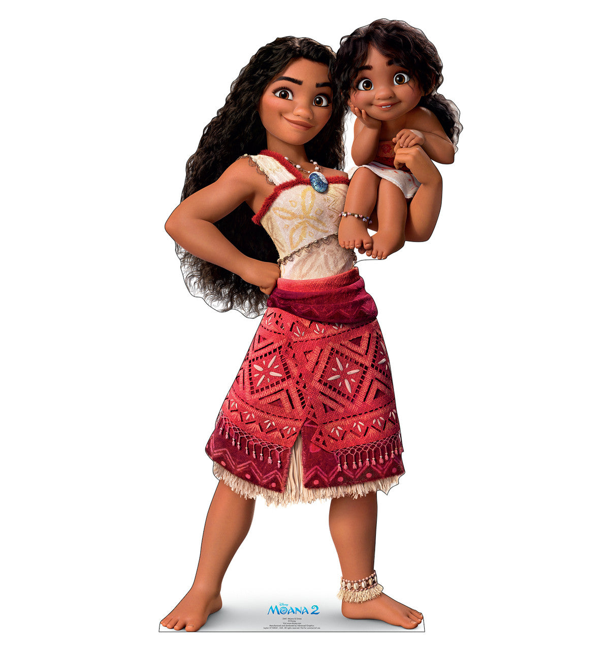 Moana & Simea Life-Size Cardboard Cutout - All Cutouts