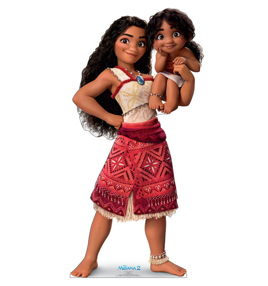 Moana & Simea Life-Size Cardboard Cutout - All Cutouts