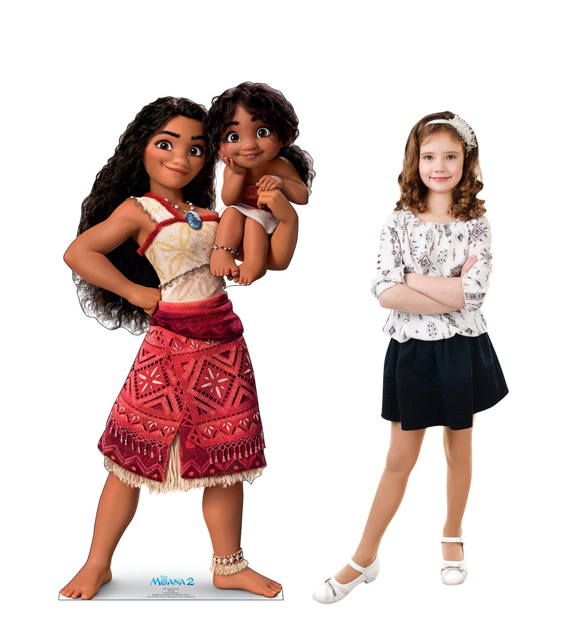 Moana & Simea Life-Size Cardboard Cutout - All Cutouts