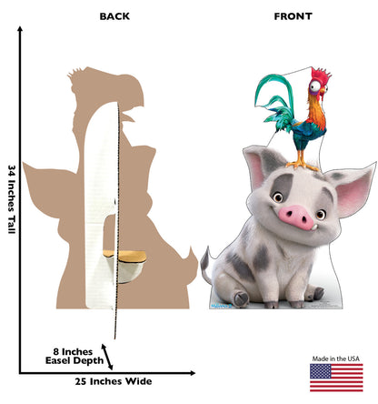 Pua & Heihei Life-Size Cardboard Cutout - All Cutouts