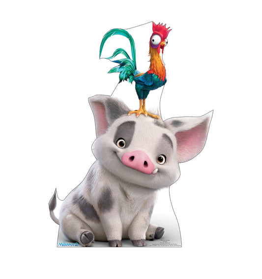 Pua & Heihei Life-Size Cardboard Cutout - All Cutouts