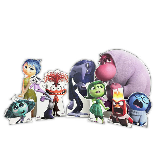 Inside Out 2 Group Cardboard Cutout Set - All Cutouts