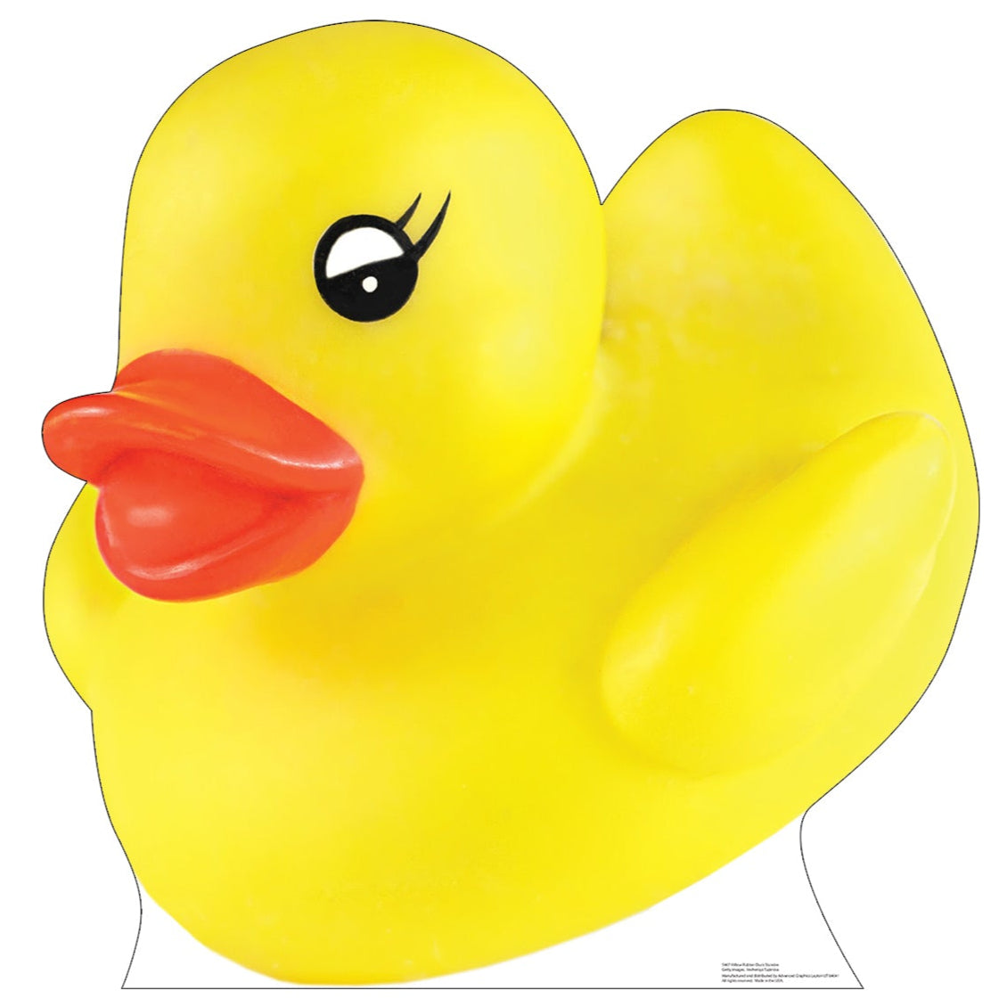 Life-size Yellow Rubber Duck Cardboard Cutout | All Cutouts