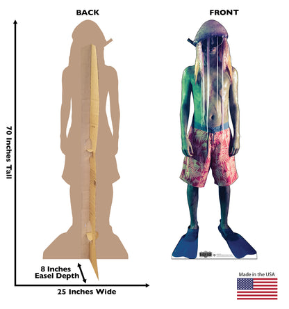 Diver Ghost Life-Size Cardboard Cutout - All Cutouts