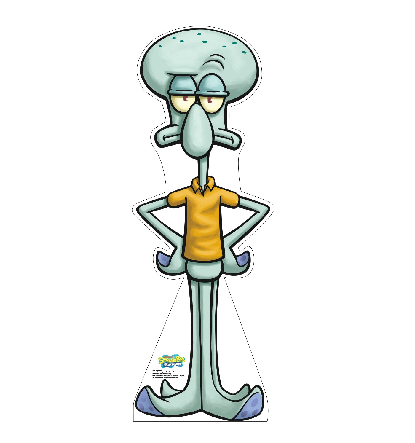 Squidward Life-Size Cardboard Cutout - All Cutouts