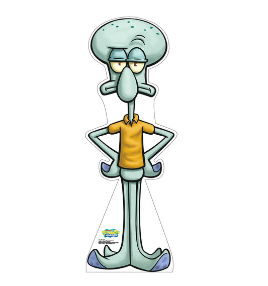 Squidward Life-Size Cardboard Cutout - All Cutouts
