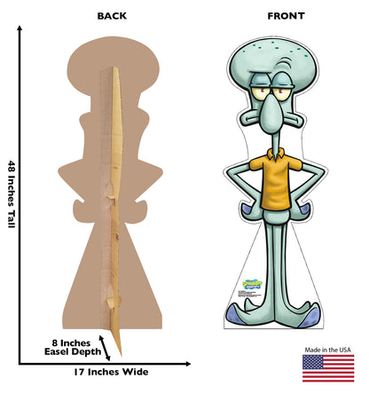 Squidward Life-Size Cardboard Cutout - All Cutouts