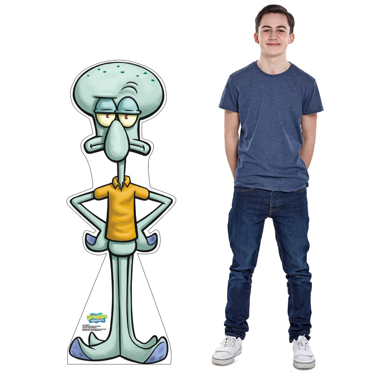 Squidward Life-Size Cardboard Cutout - All Cutouts