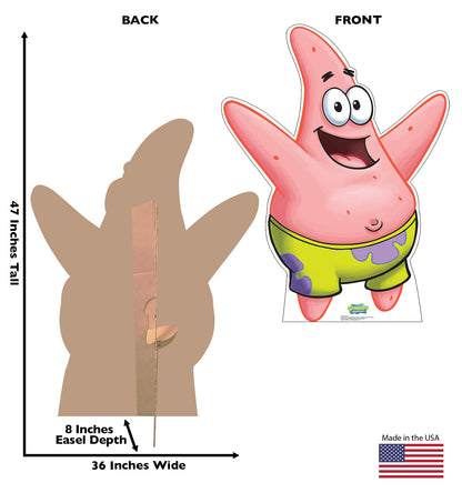 Patrick Star Life-Size Cardboard Cutout - All Cutouts