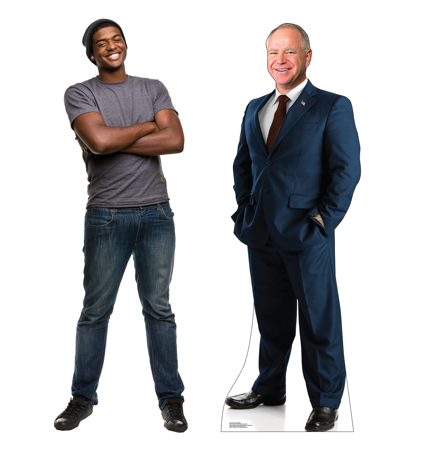 Tim Walz Life-Size Outdoor Coroplast Cutout - All Cutouts
