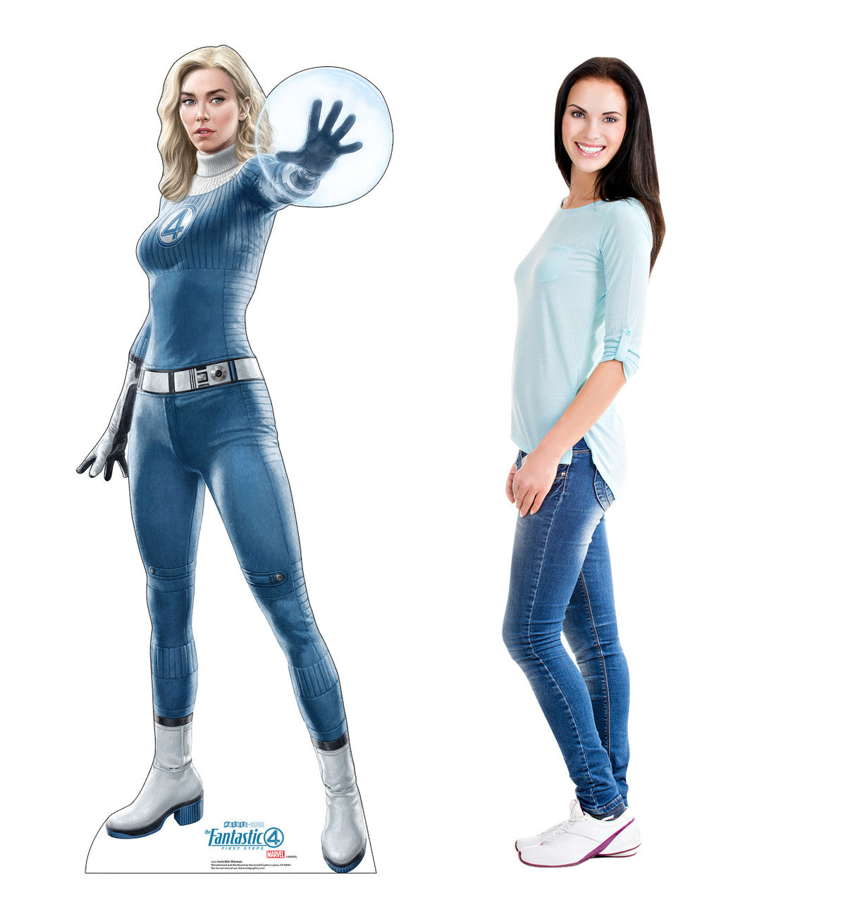 Life-Size Invisible Woman Cardboard Cutout - All Cutouts