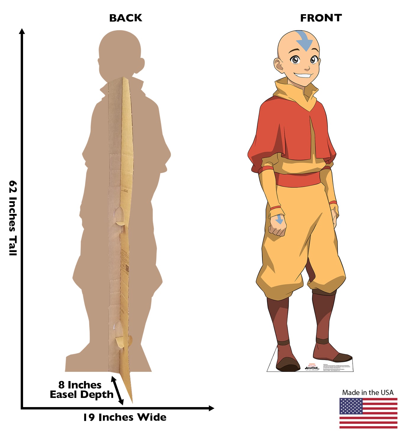 Aang Life-Size Cardboard Cutout