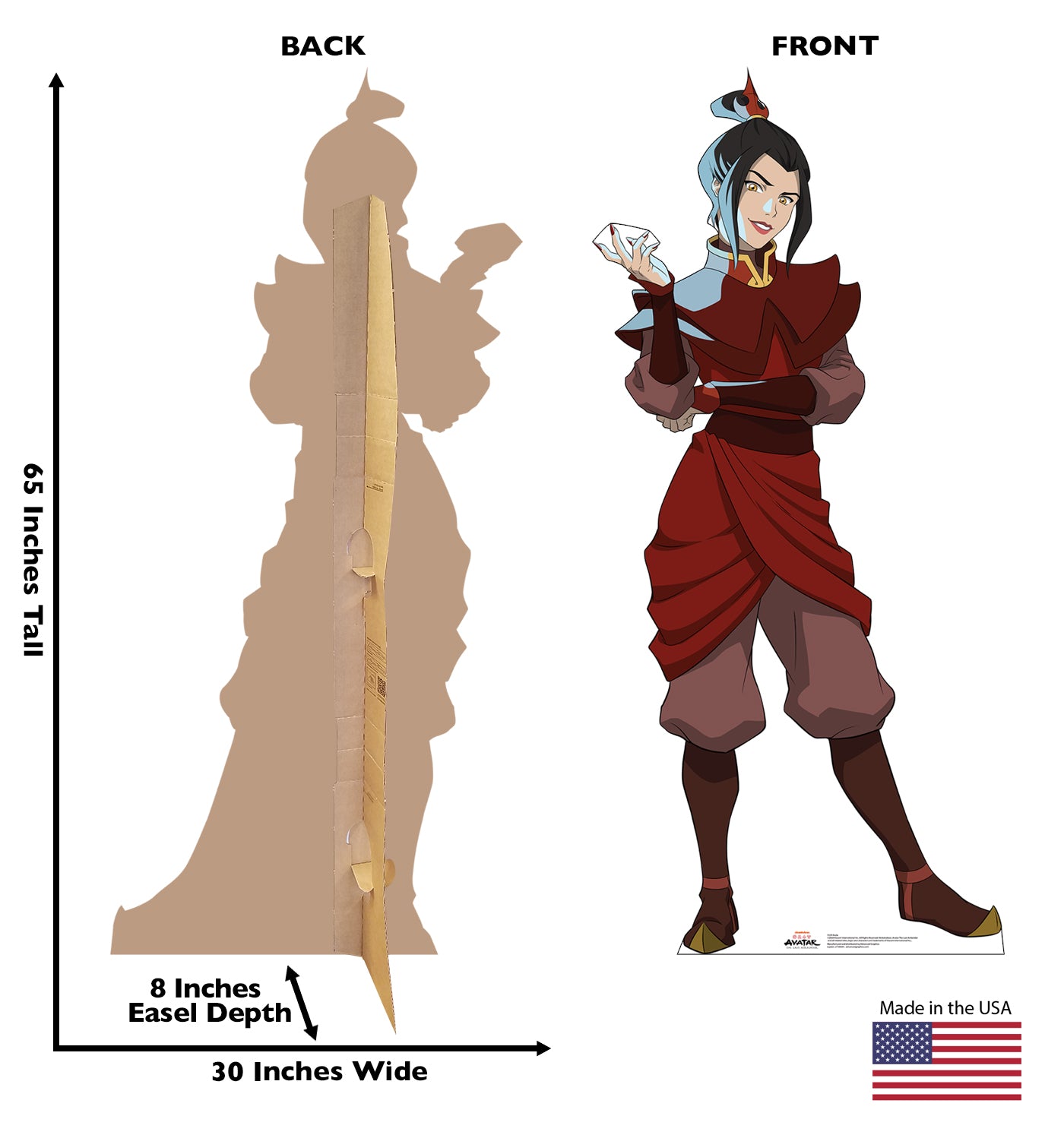 Azula Life-Size Cardboard Cutout - All Cutouts