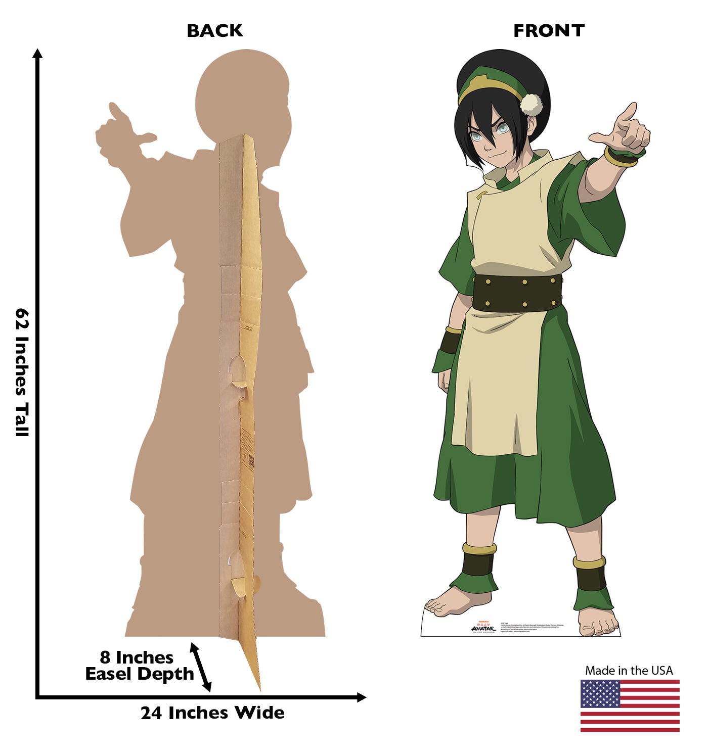Toph Life-Size Cardboard Cutout - All Cutouts