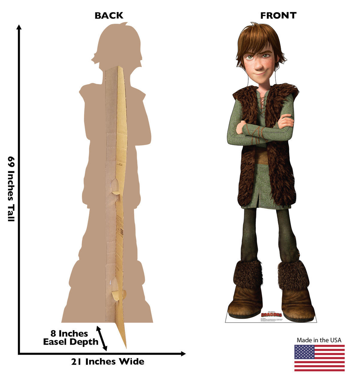 Hiccup Life-Size Cardboard Cutout - All Cutouts