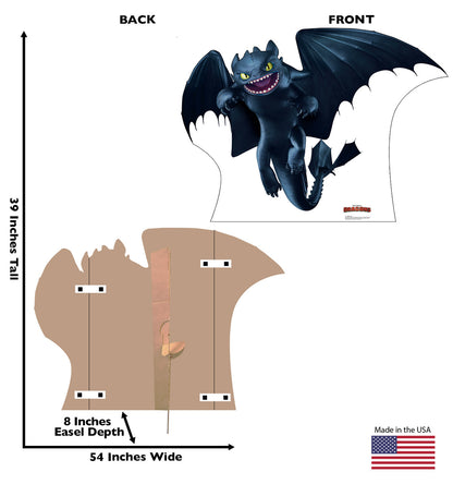 Night Fury Life-Size Cardboard Cutout - All Cutouts