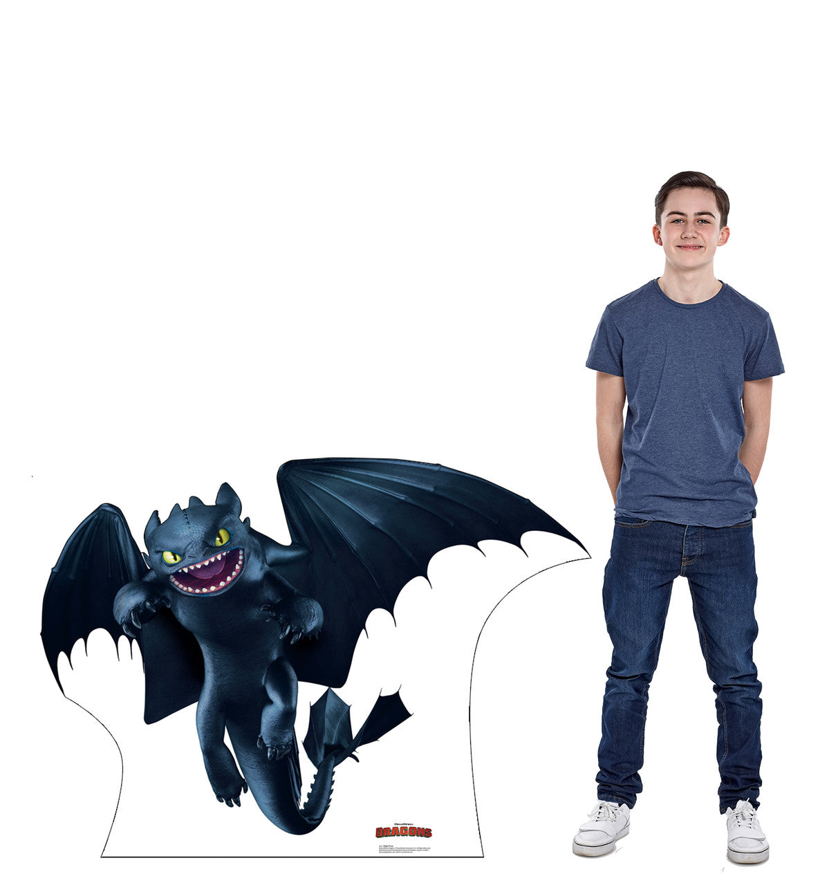 Night Fury Life-Size Cardboard Cutout - All Cutouts