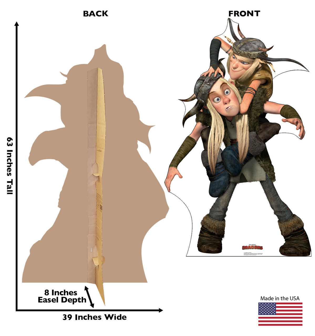 Ruffnut & Tuffnut Life-Size Cardboard Cutout - All Cutouts