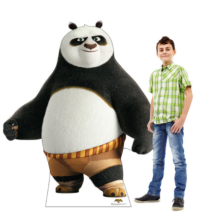 Life-Size Po Character (Kung Fu Panda 4) Cardboard Cutout - All Cutouts