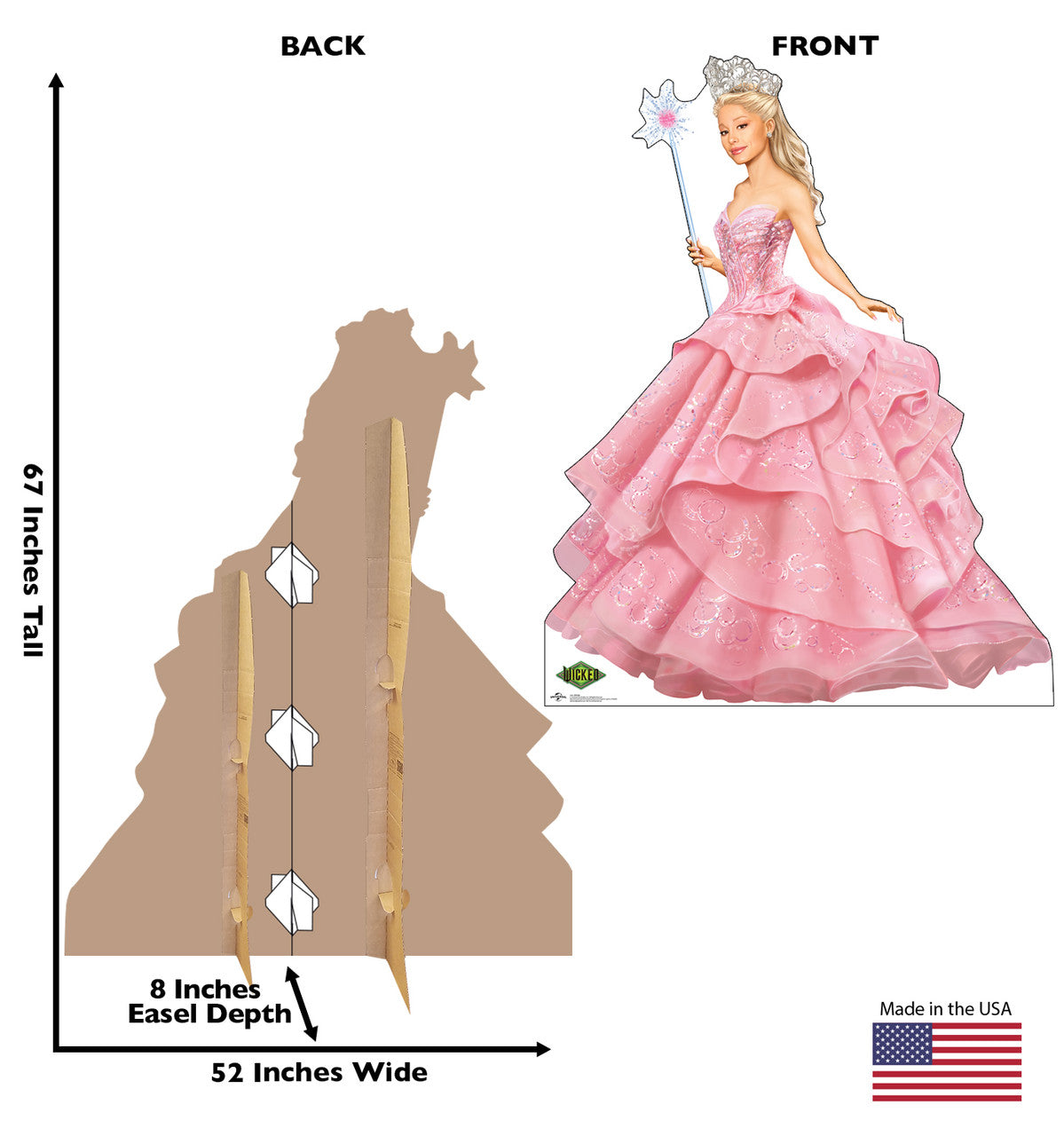 Glinda Life-Size Cardboard Cutout - All Cutouts