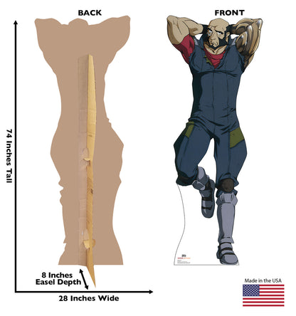 Life-Size Jet Black Cardboard Cutout - All Cutouts