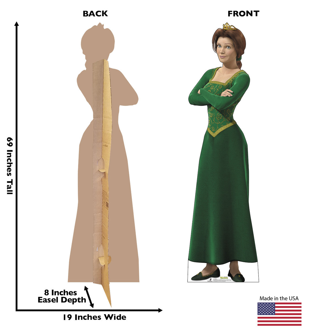 Fiona Life-Size Cardboard Cutout - All Cutouts