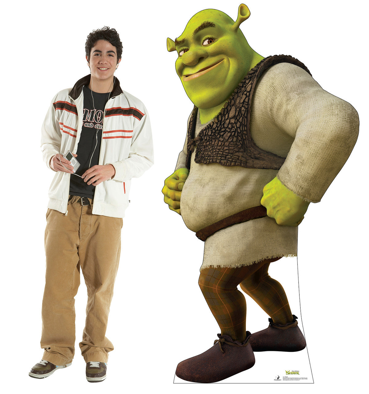 Life-Size Shrek Cardboard Cutout - All Cutouts