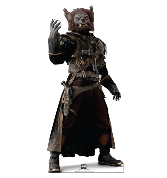 Pirate Captain Brutus Life-Size Cardboard Cutout